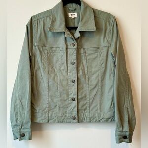 Pact Cotton Women's Green Jacket Size M